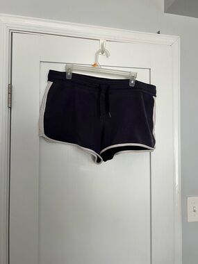 Danskin Navy Athletic Shorts with White Trim